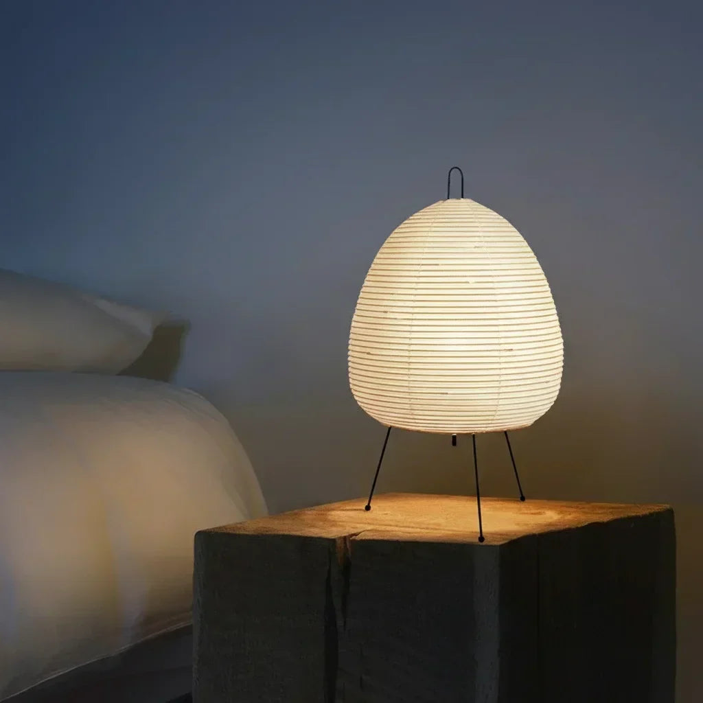 Lampe en papier de riz, vue principale
