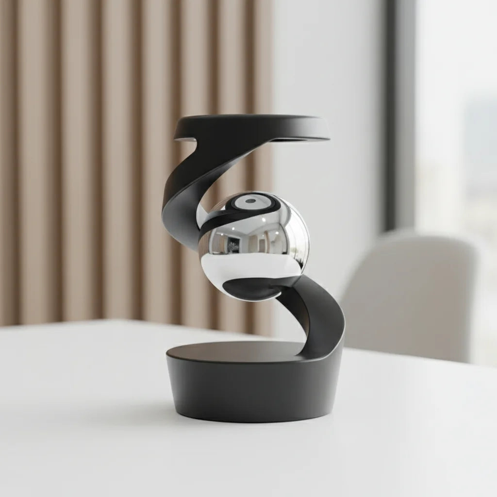 Gyroscope de bureau, vue principale