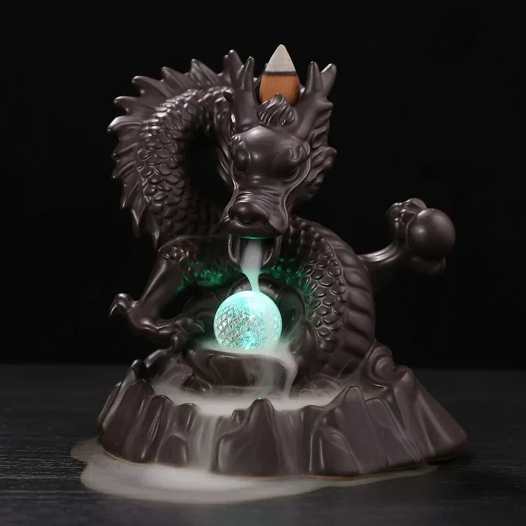 Brûleur d'encens dragon, photo 5