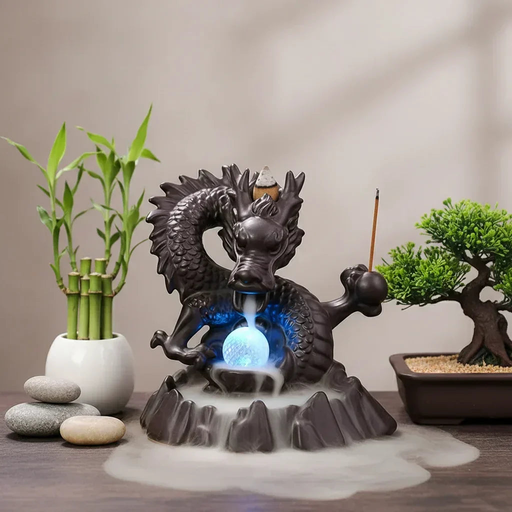 Brûleur d'encens dragon, photo 4