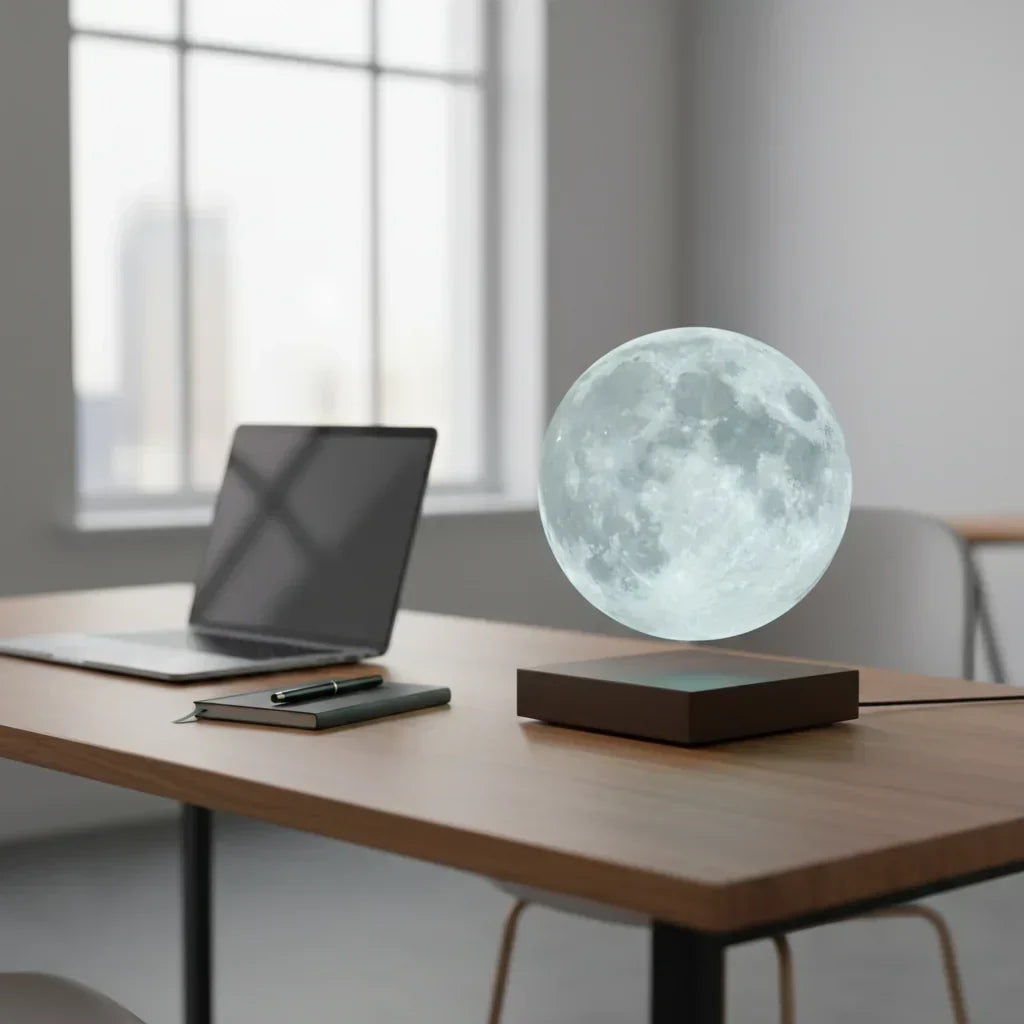 Lampe lune flottante, photo 4